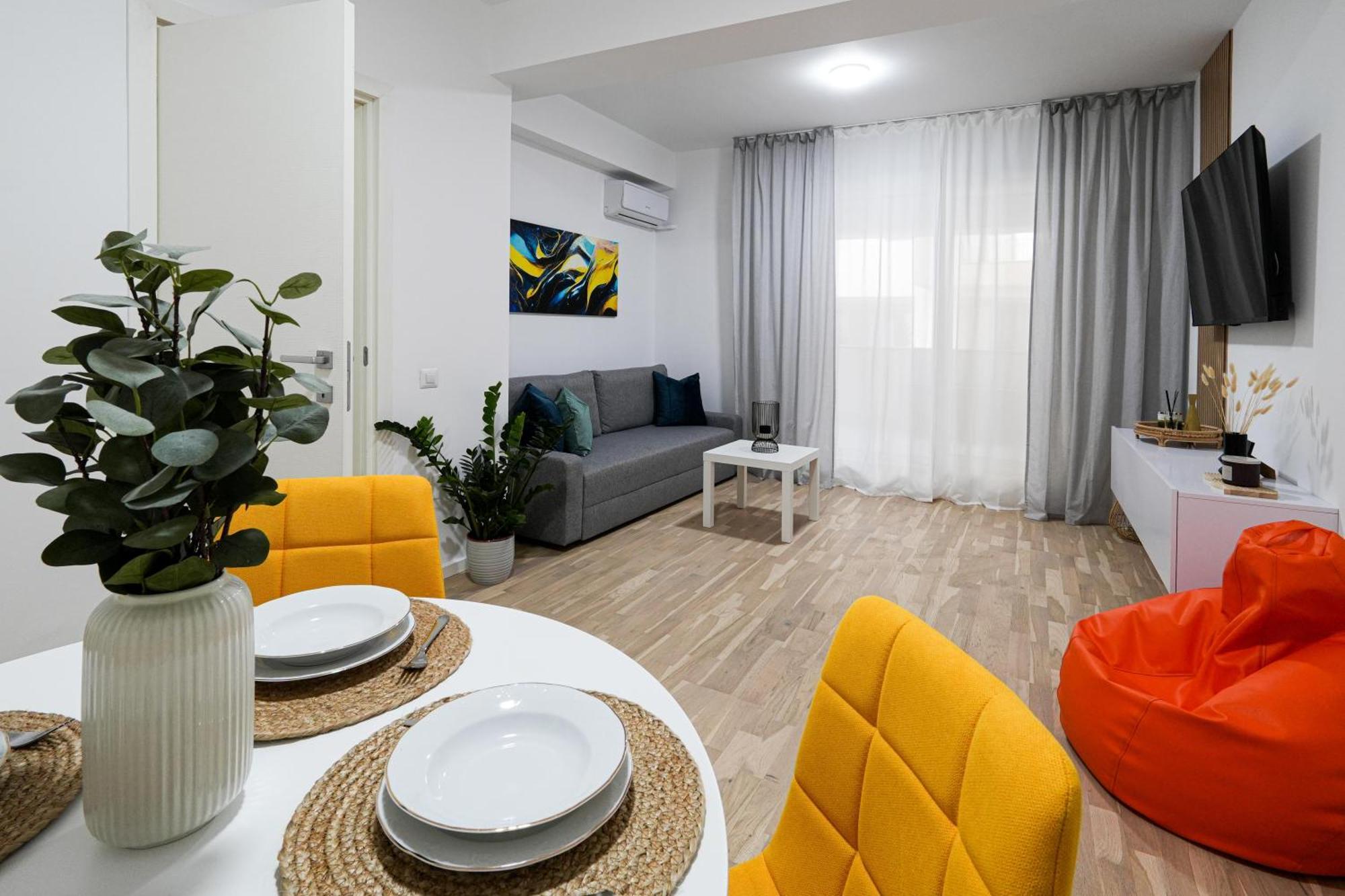 Gabi - Chic Apt With Parking Close To Veranda Mall Βουκουρέστι Εξωτερικό φωτογραφία