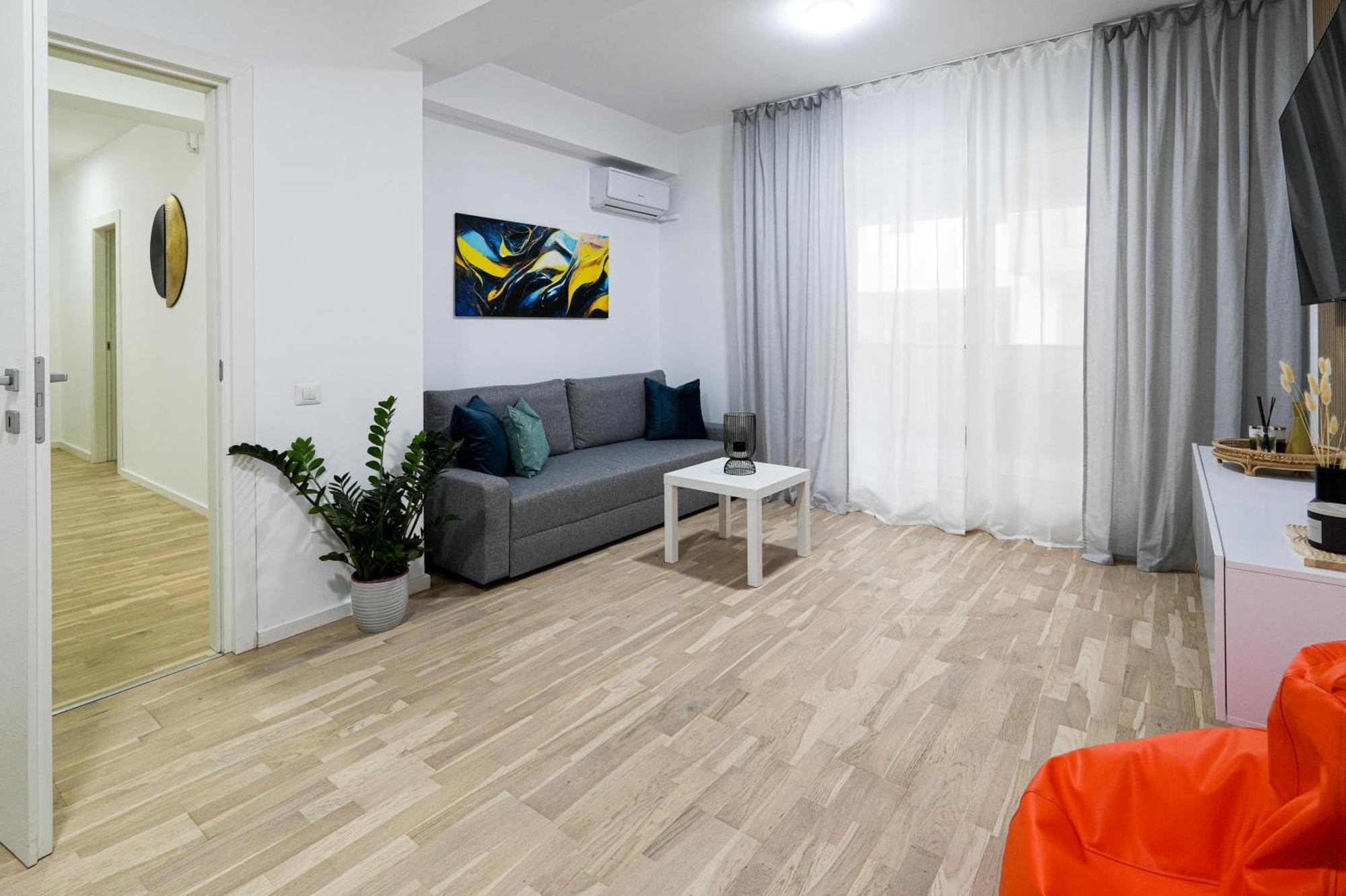 Gabi - Chic Apt With Parking Close To Veranda Mall Βουκουρέστι Εξωτερικό φωτογραφία